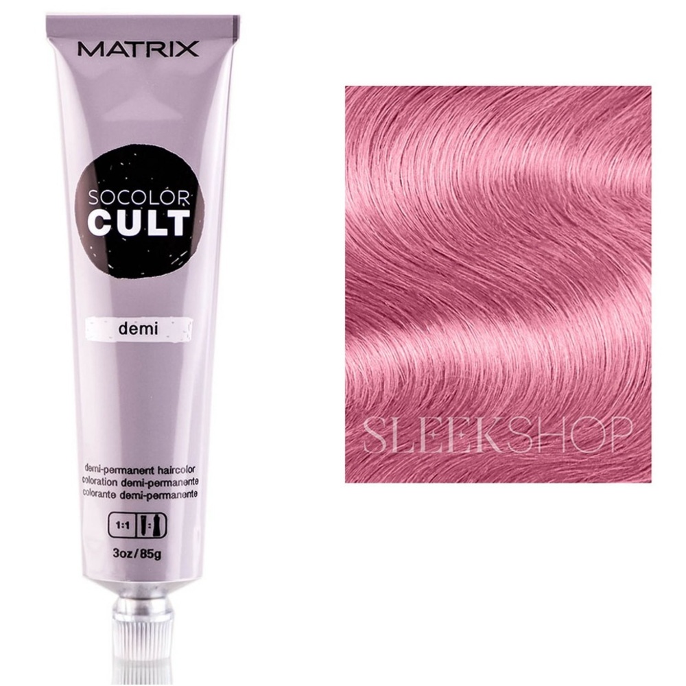 Matrix CULT SOCOLOR Bubblegum Pink Demi permanen 1-3oz tube